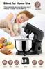 SVEWT 1500W Food Mixer, with 5.5QT Stainless Steel Bowl, Dough Hook, Beater and Whisk, 10 Speeds for Baking Mixing, Black - EU Plug