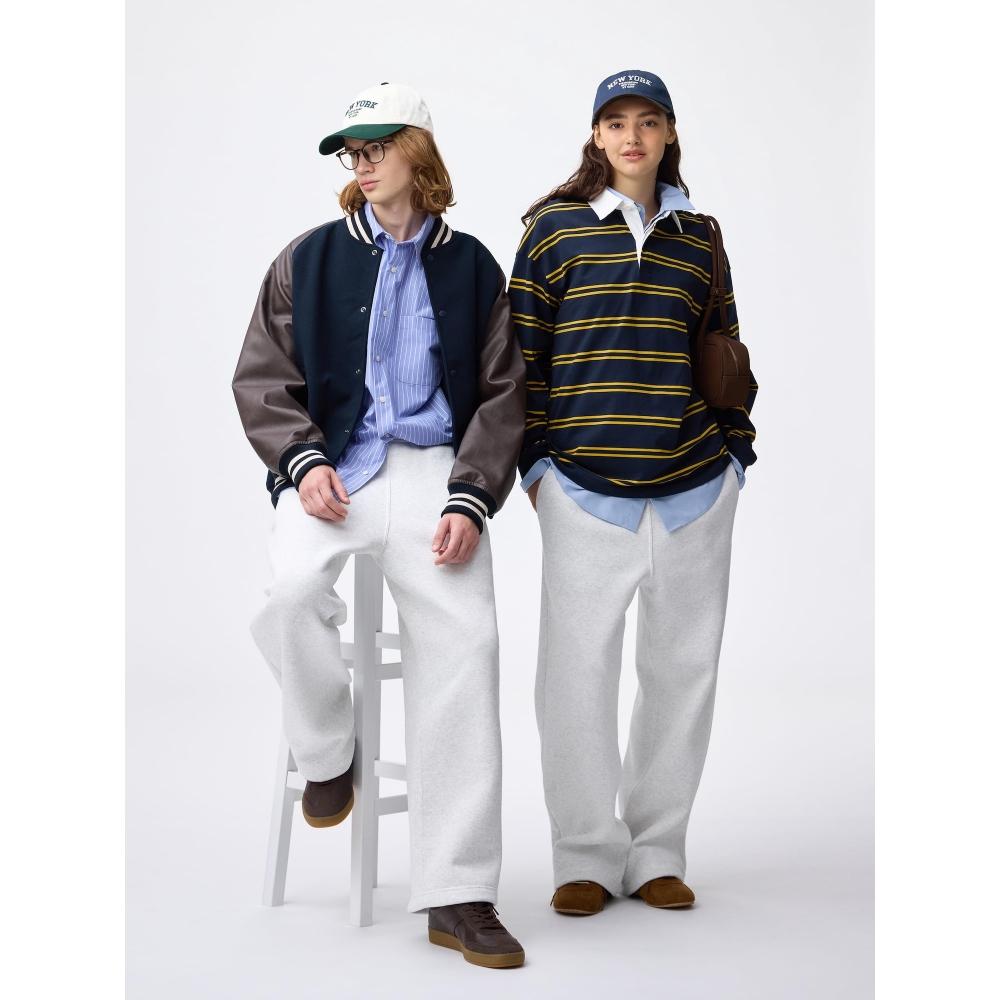 

Gu By Uniqlo Тяжелый Свитшот Широкие Прямые Брюки Длина Стандартная 69.0 73.0см 02 LIGHT GRAY/XS