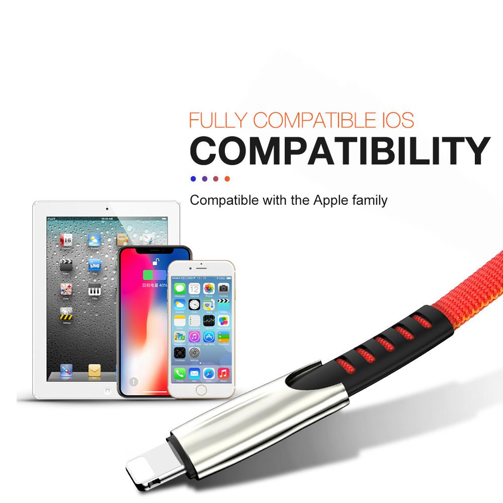 Usb Cable For Iphone Cable 11 12 Pro Max Xs Xr X SE 8 7 6 Plus 6s 5s Ipad Air Mini 4 Fast Charging Cable For Iphone Charger