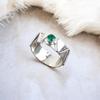 Chrome Diopside Gemstone 925 Sterling Silver Jewelry Handmade Ring For Men Gift RR-15-3