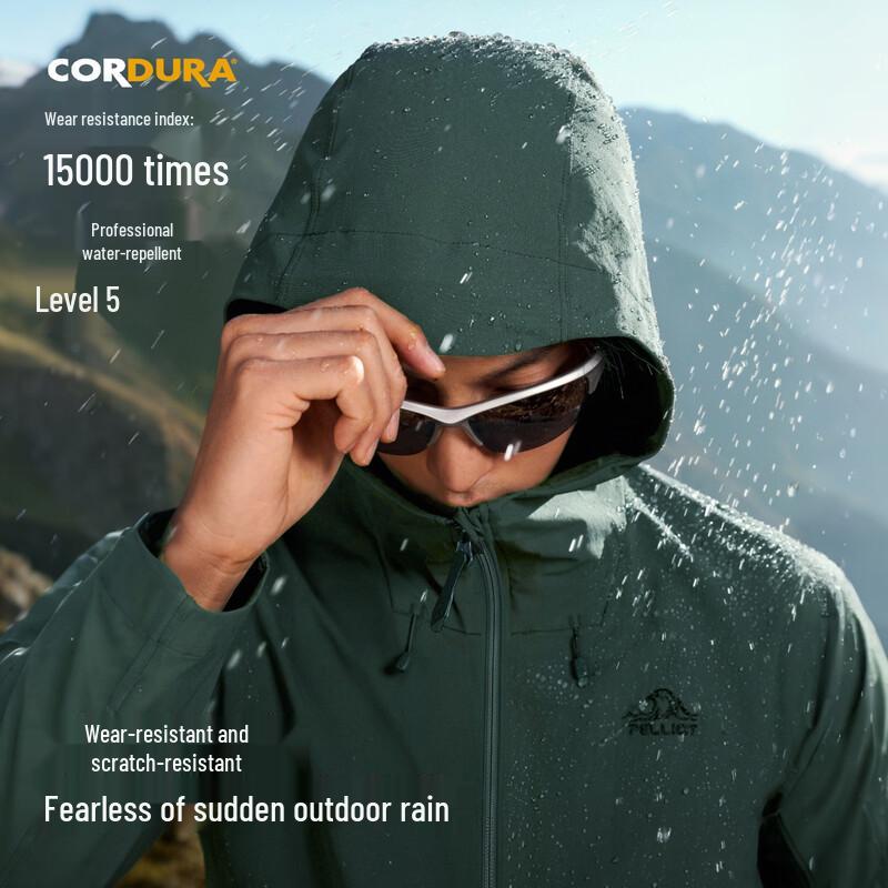 Pelliot Windshield P26 Men's Softshell Hooded Jacket