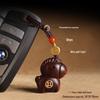 Sandalwood Zodiac Horse Carriage Keychain and Pendant
