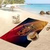 Spain Football Print Beach Towel Quick Dry Super Absorbent Soft Bath Towel for Swimming Beach Travel Fan Souvenir Gift