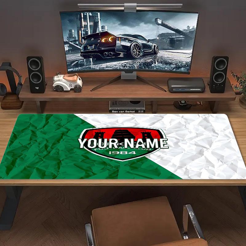 Cork City F Custom Name Large Size Mouse Pad Large Gaming Table Cushion Non-slip Laptop Tablet Big Mousepad XXL Mat Mini PC Playmat With Lock edge