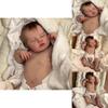 49cm Silicone Reborn Baby Doll With 3d Skin And Washable Body For Gift And Play