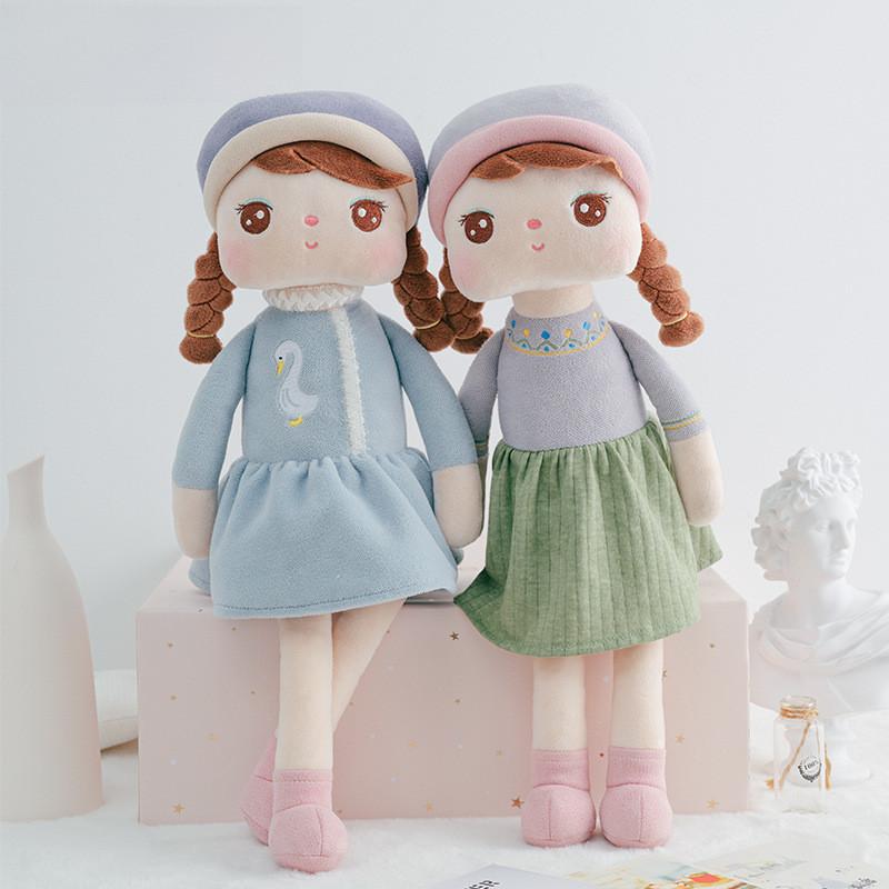 Charmante Metoo Angela Plüschpuppe Weiches Kuscheltier Perfektes Geschenk Für Mädchen