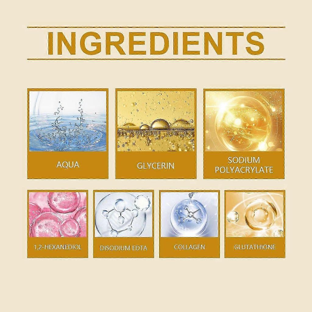 Water Soluble Eye & Forehead Patches - Hydrating, Firming & Brightening Anti-Aging Skincare with Collagen & Glutathione for Smooth, Youthful Skin
