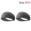 Elastic Sports Headbands Sweat Absorption Headdress Quick Dry Fitness Headband Anti-slip Breathable Sweatbands for Yoga Runnin