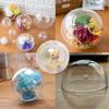 10Pcs Christmas Ornaments Balls Diy Bauble Plastic Transparent Hollow Ball Wedding Party Xmas Tree Hanging Decorations