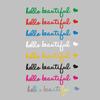 1PC Passenger Princess Star Car Mirror Stickers Decoration Rear View Mirror Auto Vehicle Vinyl Decal Sticker Interior Access