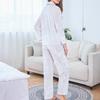 Autumn and Winter Pajamas Set Thickening Pleuche Long-sleeved Trousers Pyjamas Two-piece Velvet Loungewear Suit Women Sleepwear