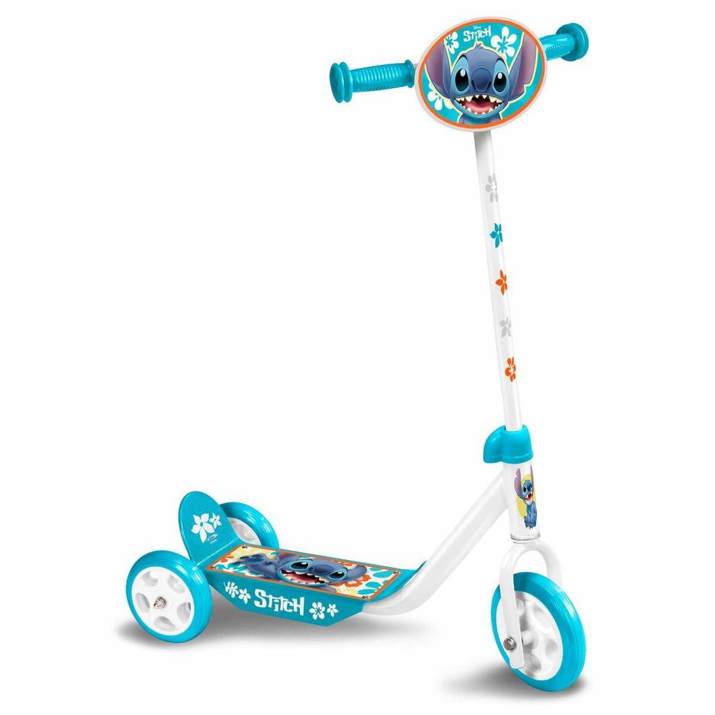 Disney Stitch 3-Wheel Scooter adjustable height light blue
