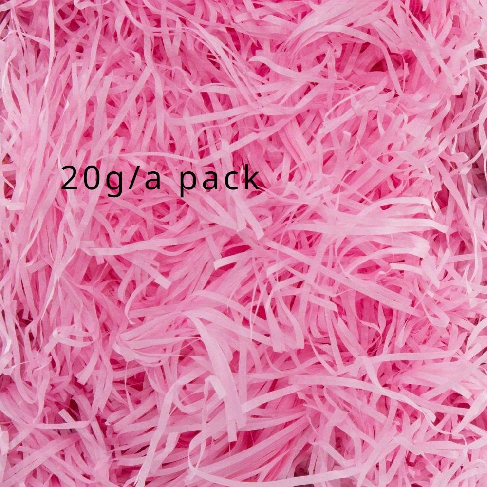 20g Vibrant Crumpled Raffia Paper Filler DIY Wedding, Party, Gift Box, Candy Packaging Decorations Colorful Stuffing for Party Decorations