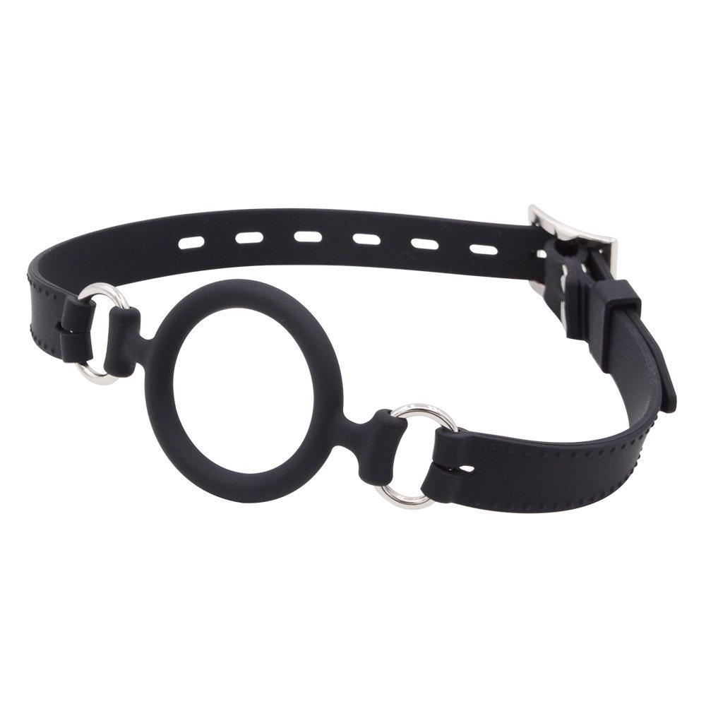 Silicone Ring Ball Gag SM Props Deep Throat Oral Sex Oral Sex Toys for Male and Female Slaves Training Adult Sex Products Sex Toys