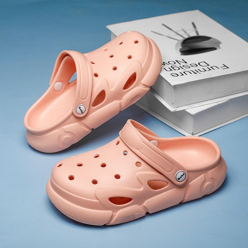 

Обувь Hole детские тапочки сандалии для девочек нескользящие среднего размера детские пляжные женские 36-37