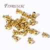 18K/14K Gold Plated Metal Earring Back Plug Cap For DIY Blocked Earrings Backs Stoppers Ear Accessories,Earring Back For Studs