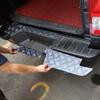 For Hummer H3 2005-2009 Aluminum Alloy Car Rear Bumper Protective Plate Cover Decorative Sticker Car Accessories