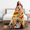 B-Bob Burgers Thanksgiving  Blanket Multi-size Warm Cozy Fluffy  Throw Blankets for Sofa Couch and Bed