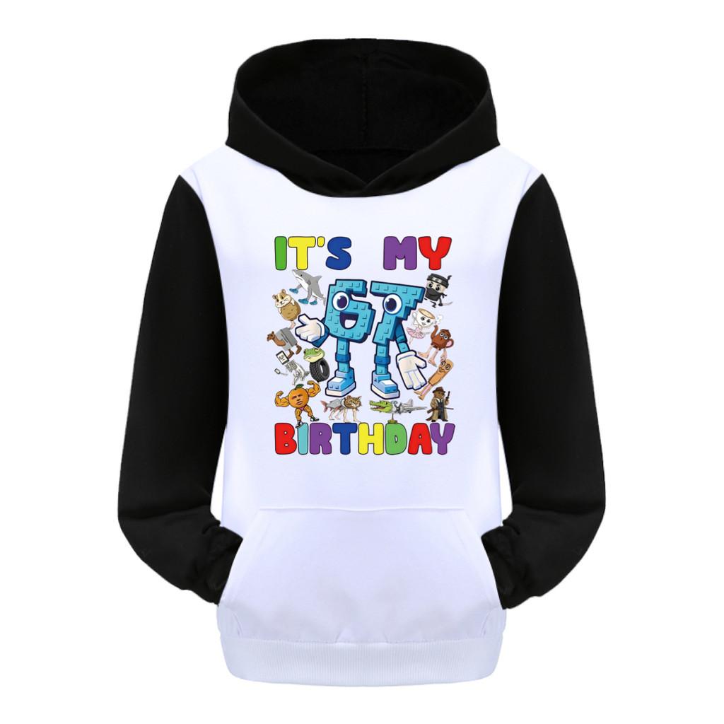 5394 Kids Boys Girls Steal a Brainrot 67 Printed Casual Long Sleeves Hoodies Top