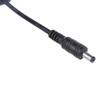 DC5.5x2.1mm to DC5.5x2.1mm Extension Cable Male to Female Power Cord with Switching Button for LED Light Camera Speaker