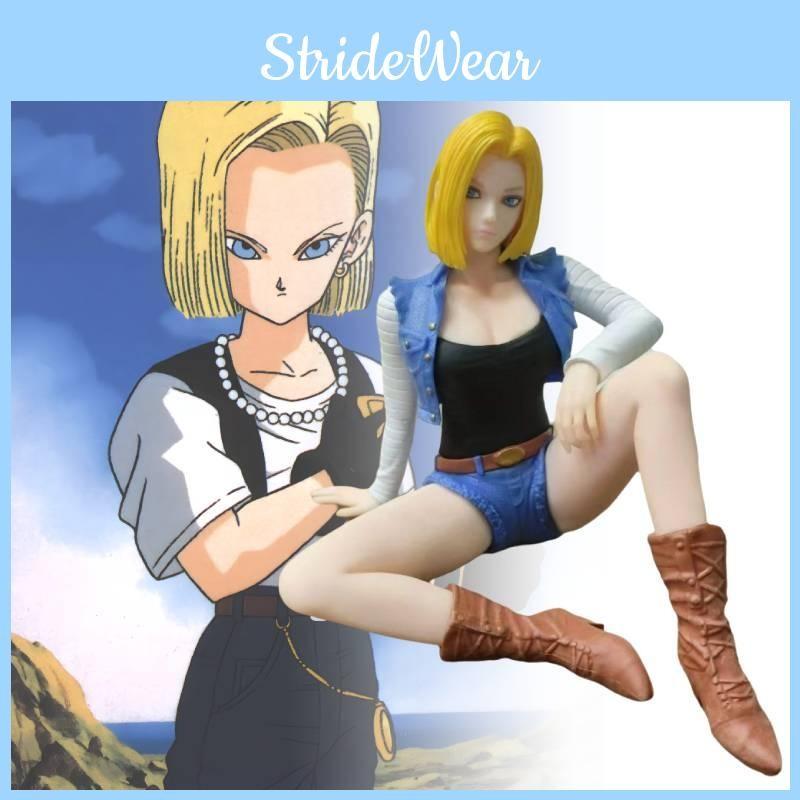 Ball Dragon Android 18 Figurine Cowboy Set Anime Model Toys Ornament Statuary