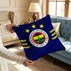 Turkey FFenerbahceSE Pillow Case Ultra Soft Skin Friendly Fabric Cloud Like Comfort  Concealed Zipper