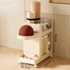 Multifunctional Sports Equipment Storage Rack with Wheels Sports Tools Organizer  Fitness Equipment