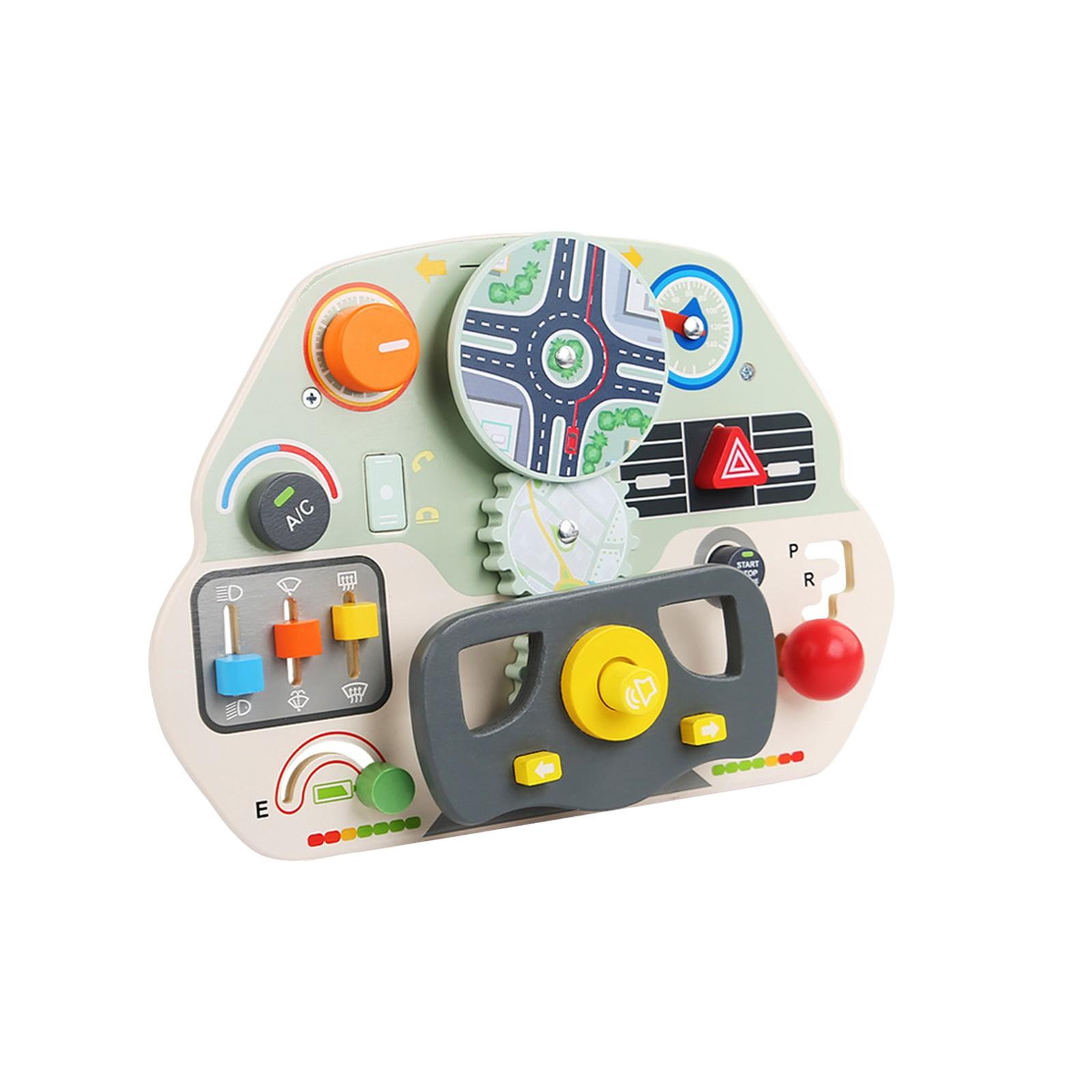 

Рулевое колесо для детей раннего образования, развивающие игрушки для обучения детей, имитация рулевого колеса One Size