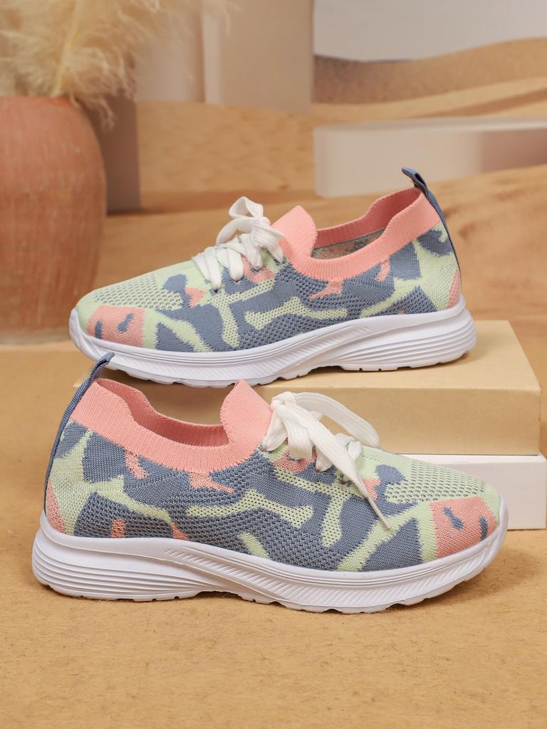 Fashion Women Sneakers Breathable Mesh Comfortable Loafers Spring and Autumn Shallow Casual Sneakers Fashion Designer Shoes for Women
