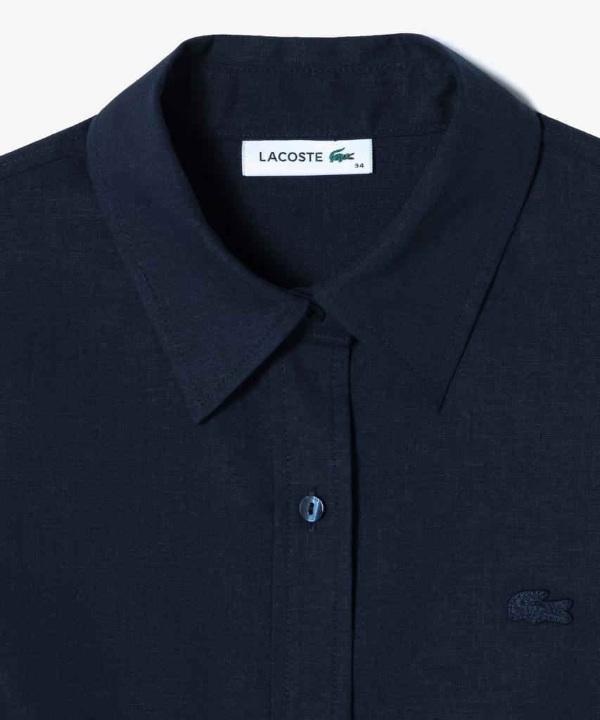 LACOSTE Women'S Linen Shirt Dress Ef319E-56G 166