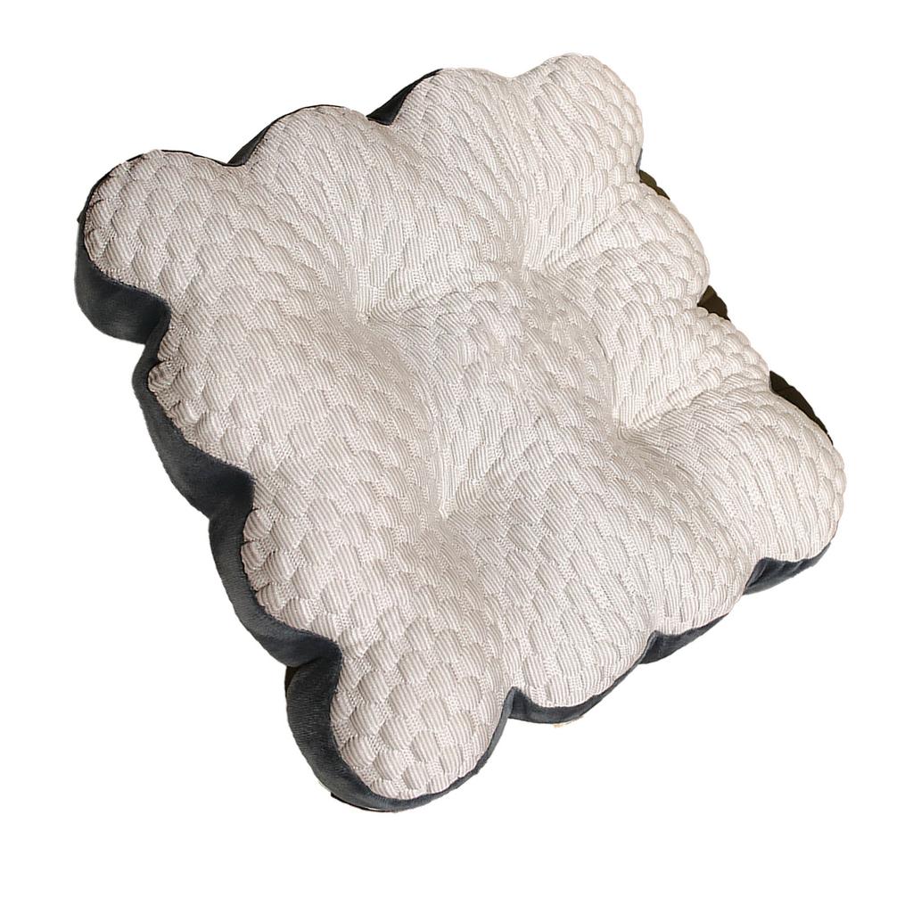 Square Ice Silk Cushion Cookie Tatami Back Cushion Booster Seat Pad Cushion For Car Office Home