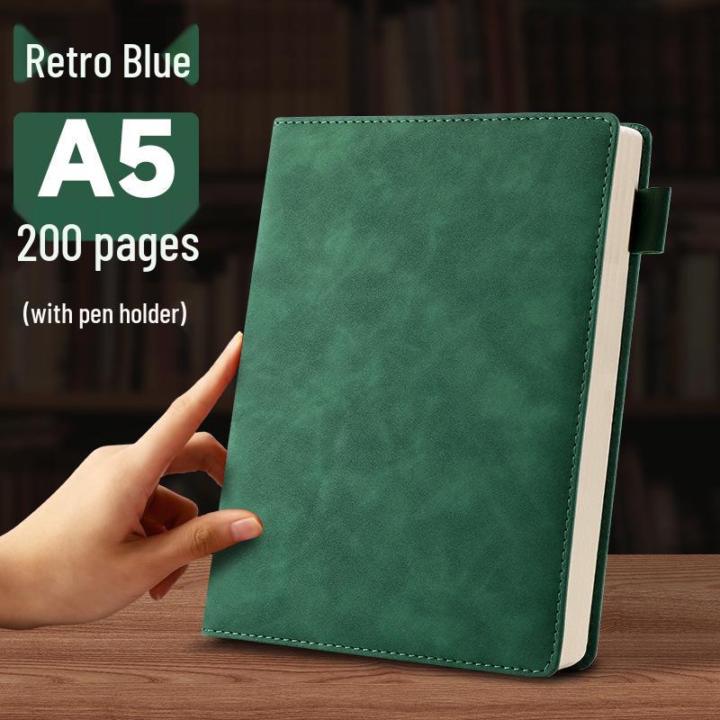 A4 Dickes Notizbuch - 2026 Geschäftstagebuch & Besprechungsprotokollbuch