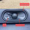 Full-Range Track-Shaped Passive TV Speaker with Clear Human Voice Audio