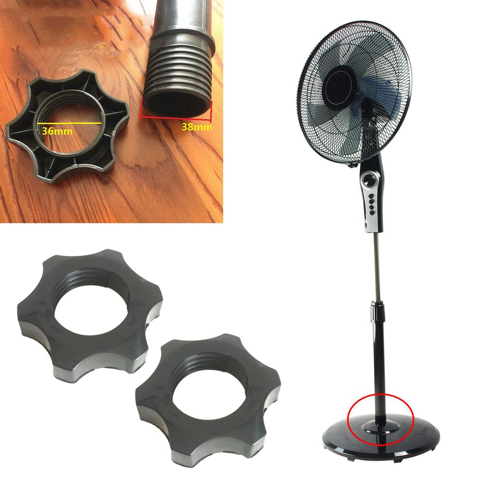 Lüfterbasis Befestigungsmuttern Lüfterstabilität Basisschrauben Basismuttern ABS-Textur Geeignet für Heim- und professionelle Reparaturarbeiter