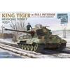 TAKOM Yuster 1/48 German King Tiger Henschel Turret Full Interior Plastic Model Kit TKOUSNO-005