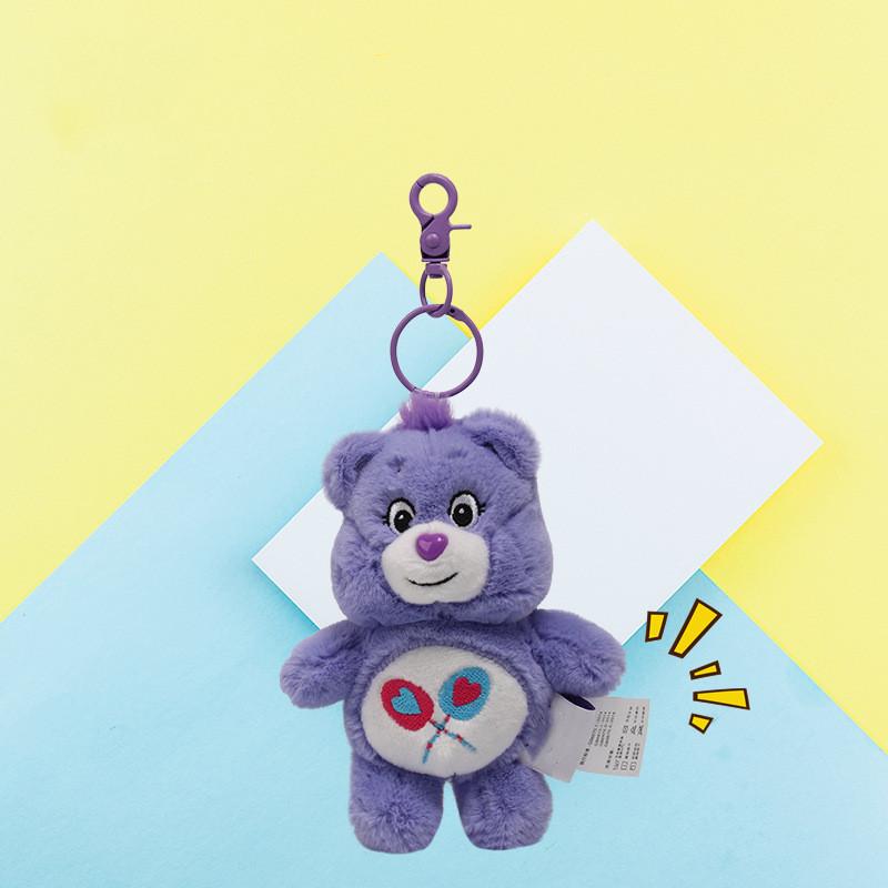 

Плюшевый Каваи Радужный Медведь Плюшевый Аниме Хобби Игрушка Брелок Подвеска для Сумки со Звуком Куклы Рождественские Подарки на День Рождения