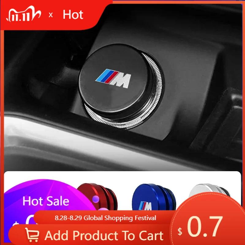 Car Sticker 2025 Hot Car Cigarette Lighter Dust Cover Dustproof Decoration Cap For BMW M M3 M4 M5 X1 X3 X5 X6 X7 E90 E70 F10 F20