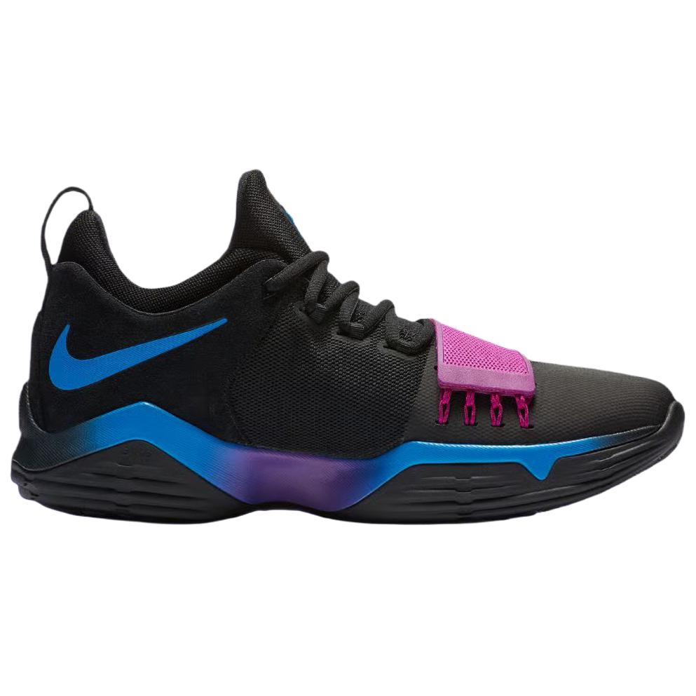 Nike PG 1 Enciende el Interruptor Zapatillas para Hombre Negro Azul Profundo-Azul Real-Azul Foto-Azul Furia-Violeta Hiper IV2869-002