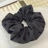 2Pcs Hair Tie High Elasticity Embroidered Bow Pattern Hair Rope Strong Ponytail Holder Buns Ponytails Hair Accessories
