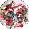 Yiwu Insheen Craft's Hot Sale Xmas Holiday Theme Flatback Resin Charm DIY Hanging Decorations 100 Pcs Per Bag for Souvenirs