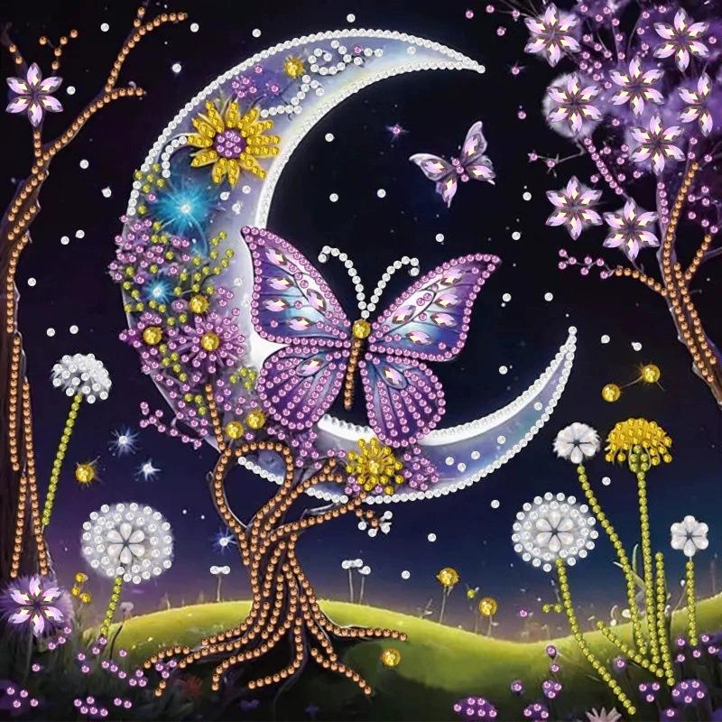Diamond Painting, Special-Shaped Diamond Painting, Handmade Sticker Material Package 30 * 30 Diamond Sticker Diy Decorative Painting Cross-Border