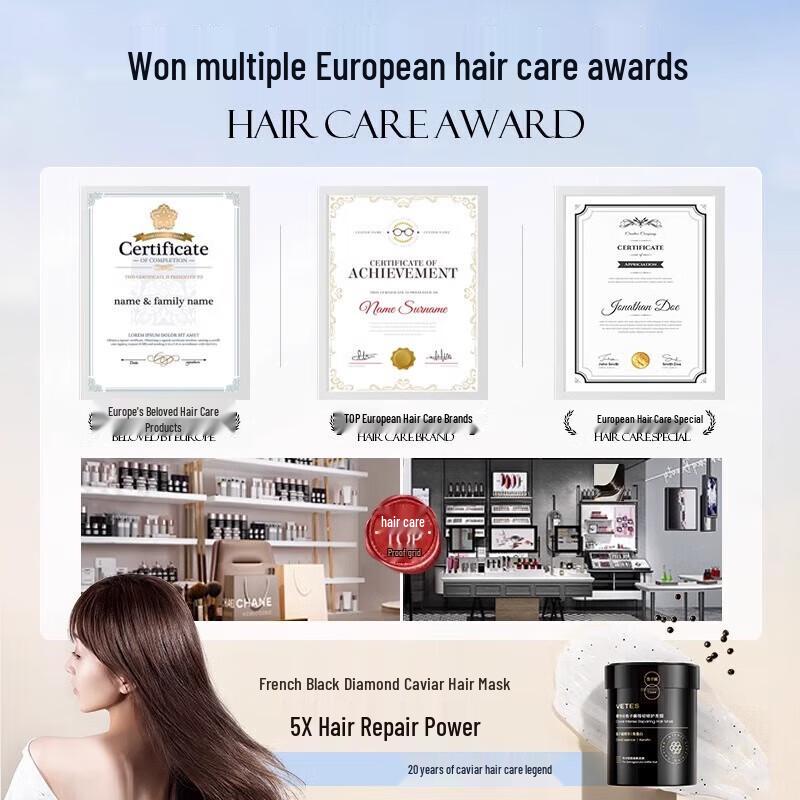 Vitas Caviar Strengthening Repair Hair Mask 500ml