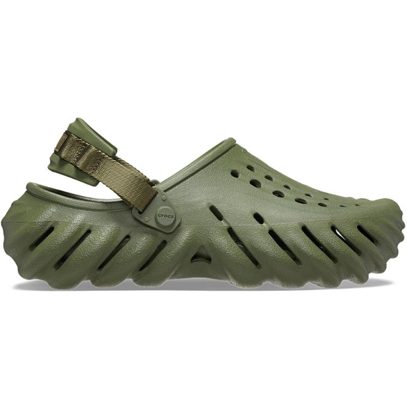 Crocs Echo EVA Clog Breathable and Abrasion Resistant Sports Sandals Unisex Green