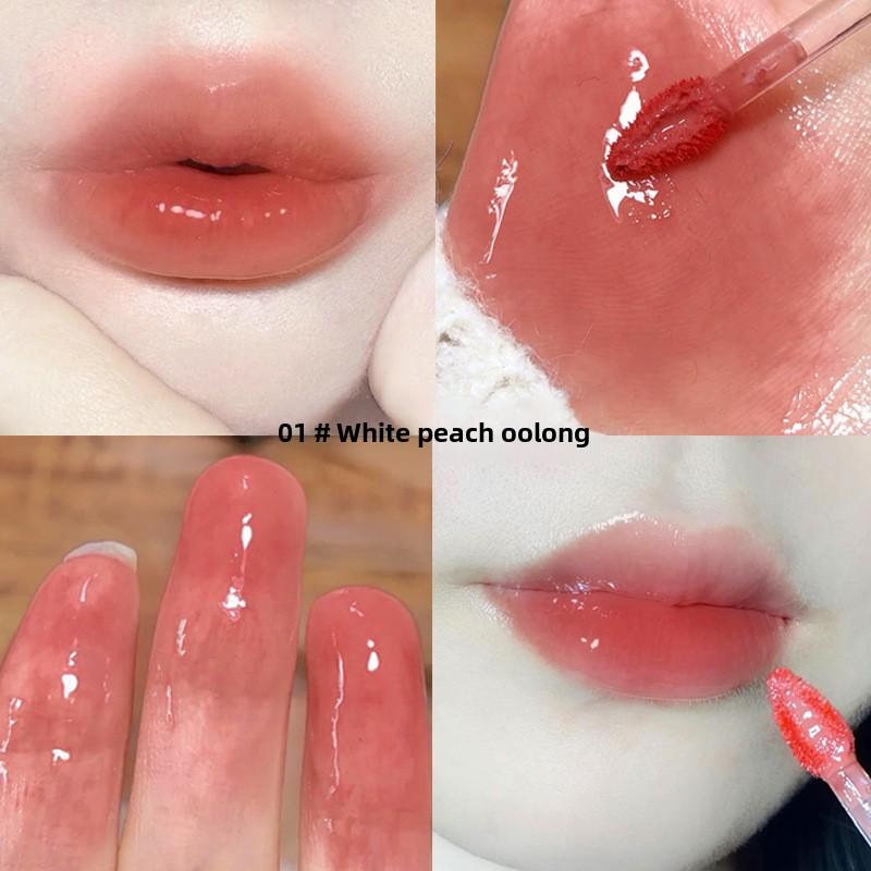 

Глянцевая зеркальная помада для губ Sensory Party Chubby Pier, увлажняющая, стойкая белый