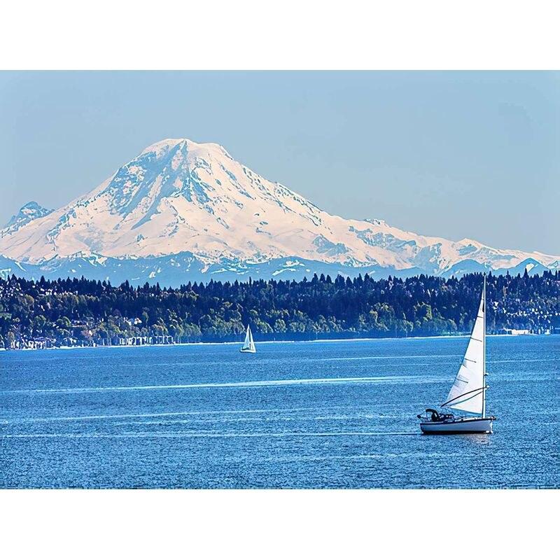 Diamond Painting Landscape Kits Full Round Diamond Embroidery Cross Stitch Diamond Mosaic Handcraft Home Decor