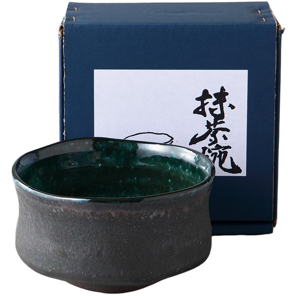 Matcha X X Blue Cave Matcha Mino Made In Japan Ale-net Bowl, W12.4 D12.4 H7.2cm, Bowl, Ware,
