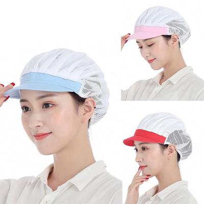 Work Wear Cook Headwear Food Servicer Work Hat Soft Chef Cap  Hotel Restaurant Canteen