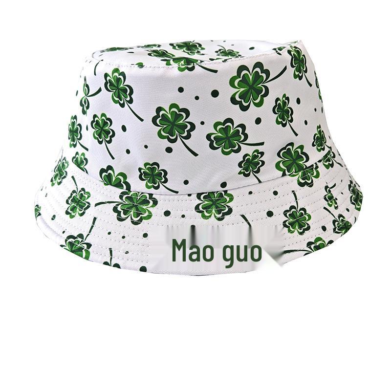 Retro Graffiti Double-Sided Bucket Hat for Men & Women - Versatile Outdoor Travel Sun Protection