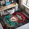 Liverpool Football Club Pattern Rug, Indoor/Outdoor Mat, for Picnic, Gameroom, Bedroom, Office, Living Room, Home Decor Carpet, Birthday Gift