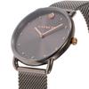 Watch ELLIOT Stainless Steel Mineral Glass Quartz Daily Waterproof 14504210 Black [Coach] Women's [Item]